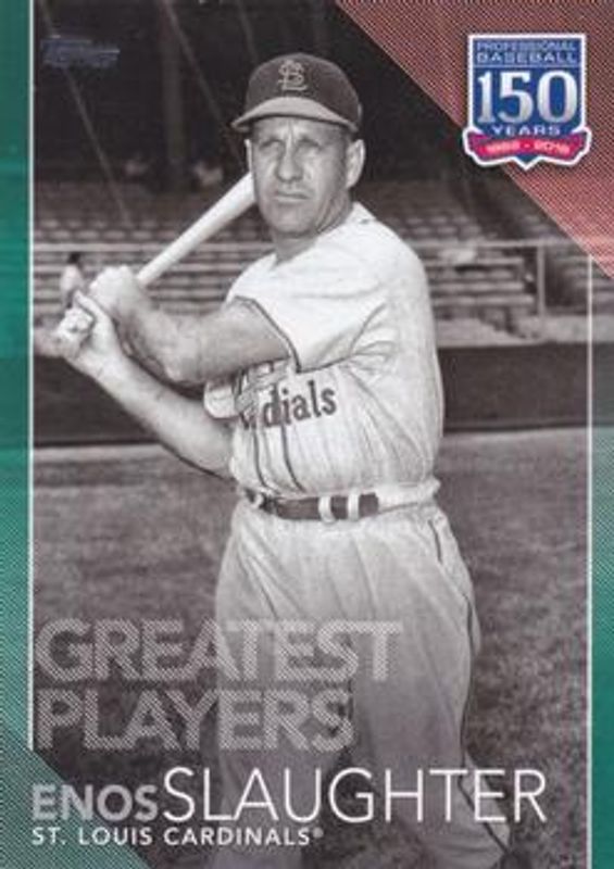 2019 Topps #GP-42 150 Years of Professional Baseball Greatest Players - Green