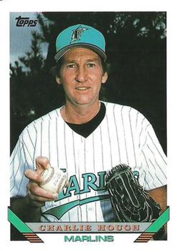 Charlie Hough 1993 Topps #520 Base RAW