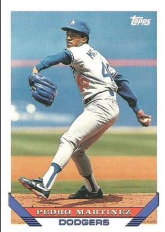 Pedro Martinez 1993 Topps #557 Base RAW