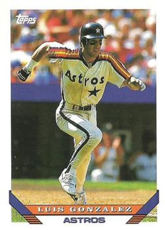 Luis Gonzalez 1993 Topps #362 Base RAW