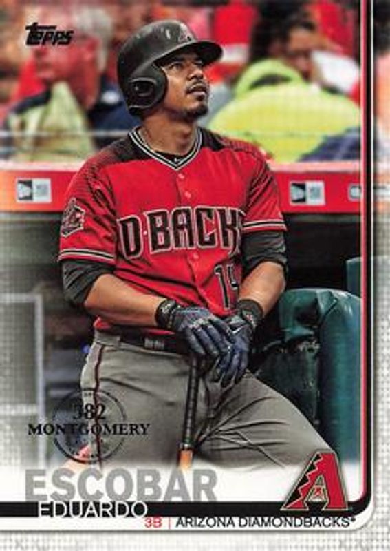 2019 Topps #570 582 Montgomery