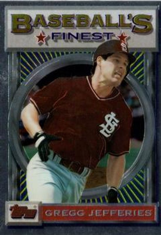 1993 Topps Finest #83 Base