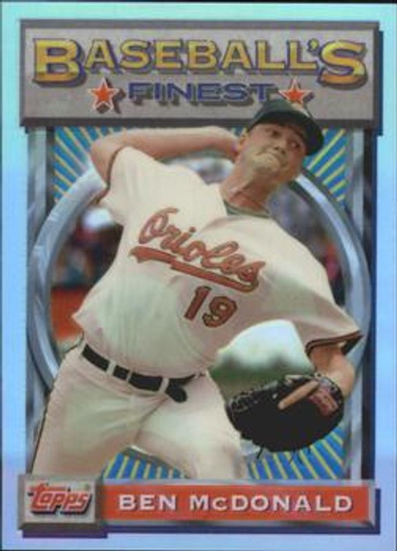 1993 Topps Finest #65 Refractor