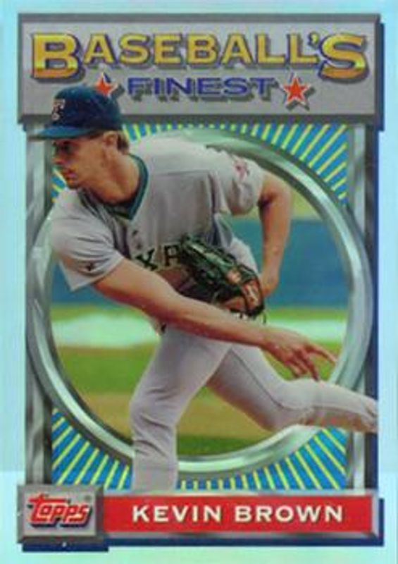1993 Topps Finest #134 Refractor