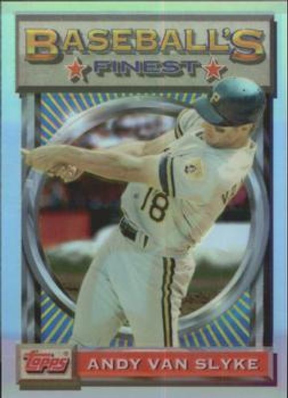 1993 Topps Finest #185 Refractor