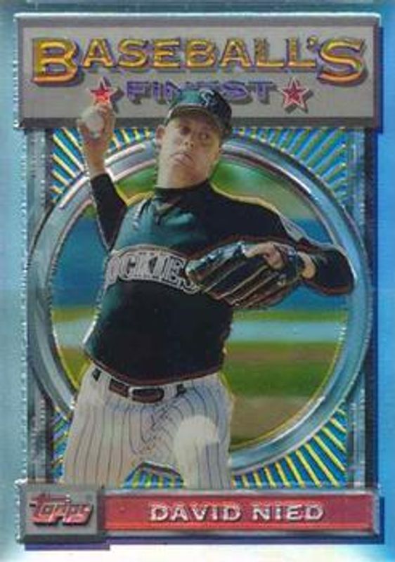 1993 Topps Finest #198 Refractor