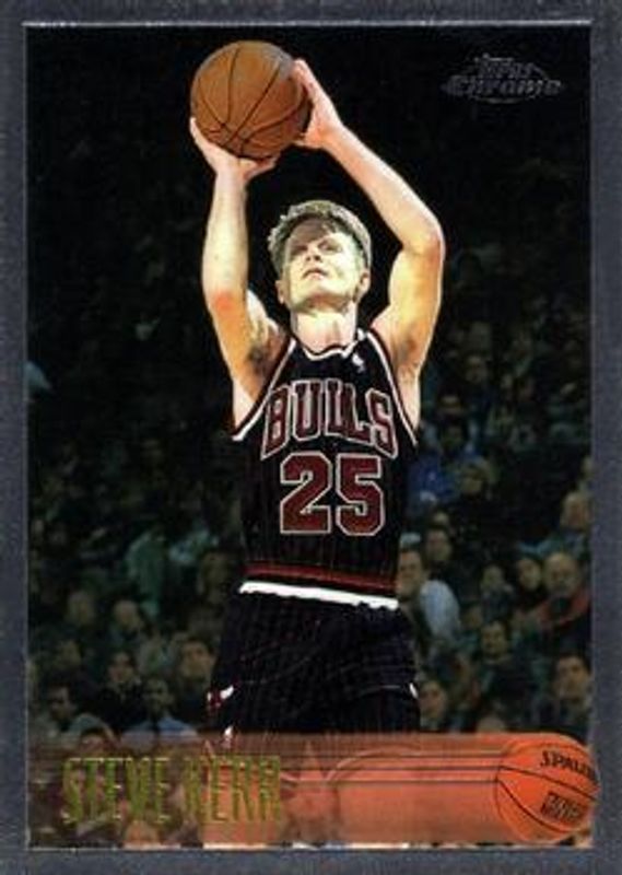 Steve Kerr 1996 Topps Chrome #126 Base RAW