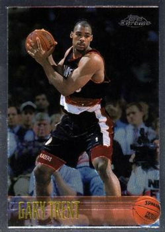 Gary Trent Sr. 1996 Topps Chrome #93 Base RAW