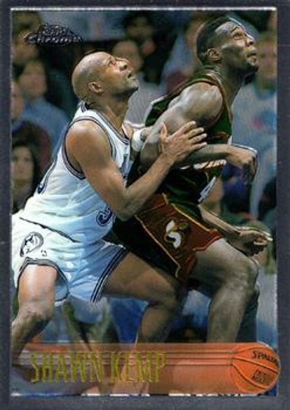 Shawn Kemp 1996 Topps Chrome #50 Base RAW