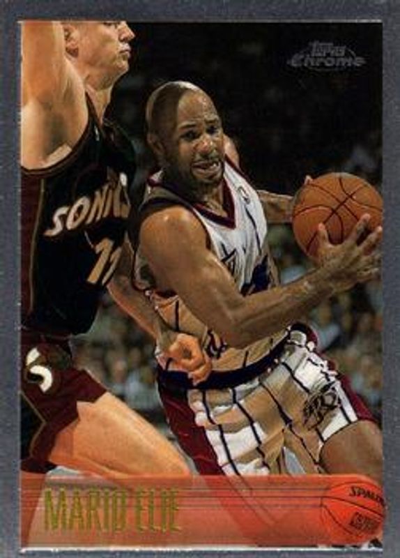Mario Elie 1996 Topps Chrome #218 Base RAW