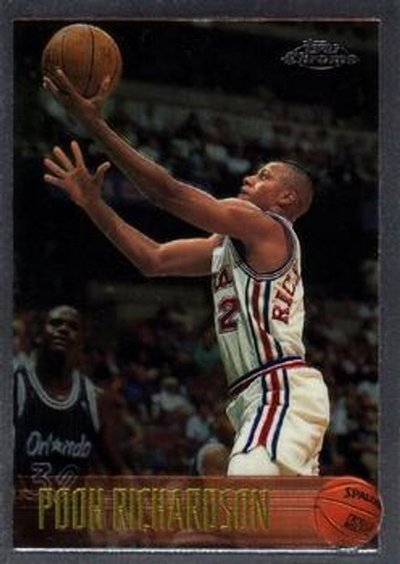 Pooh Richardson 1996 Topps Chrome #104 Base RAW