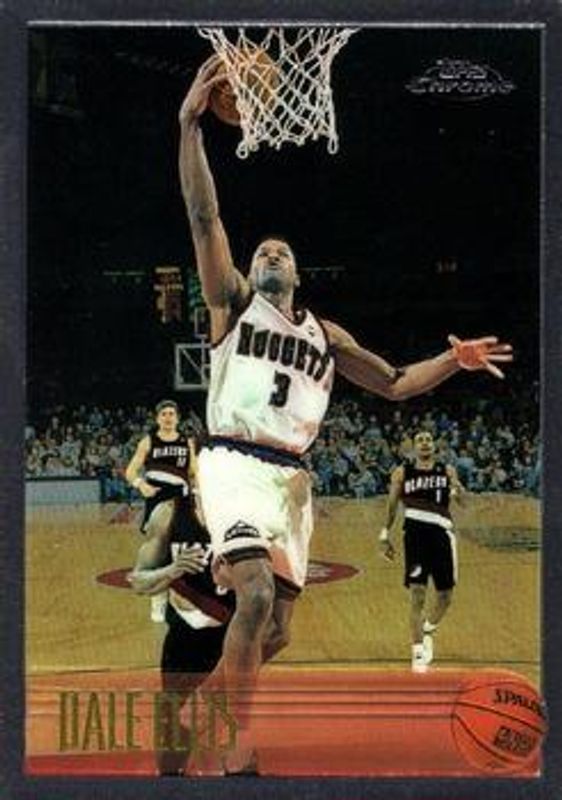Dale Ellis 1996 Topps Chrome #153 Base RAW