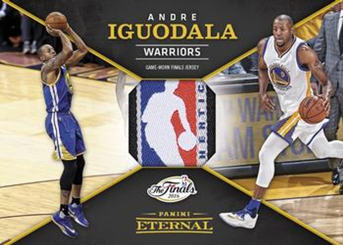 Andre Iguodala 2016 Panini Eternal #PE-AI1 Black /1 RAW