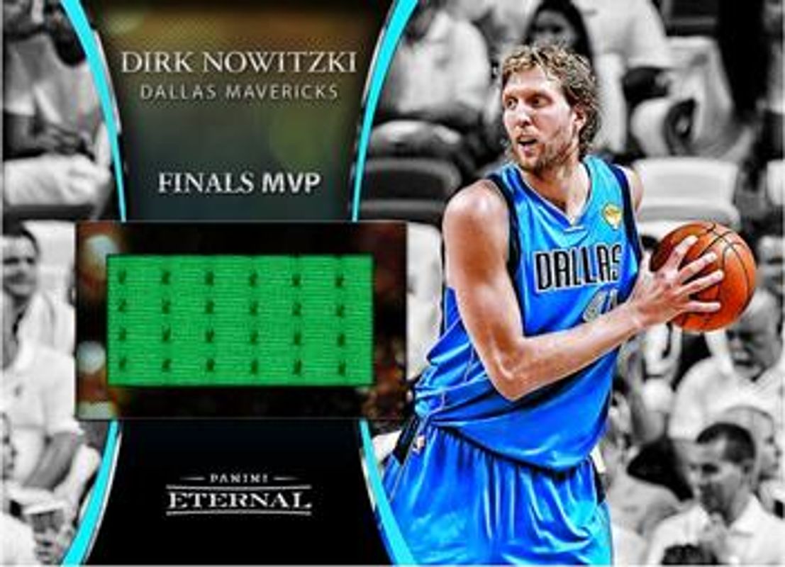 Dirk Nowitzki 2016 Panini Eternal #PE-MVP10 Blue /25 RAW