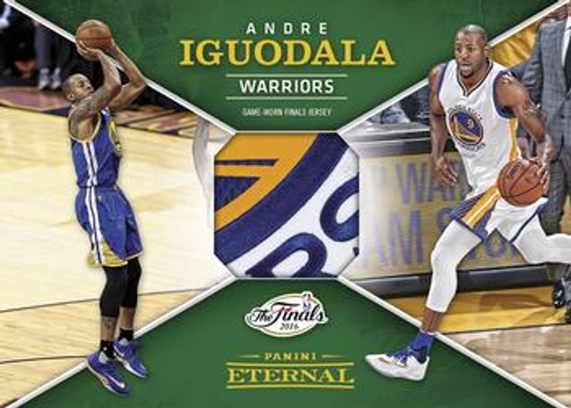 Andre Iguodala 2016 Panini Eternal #PE-AI1 Green /10 RAW