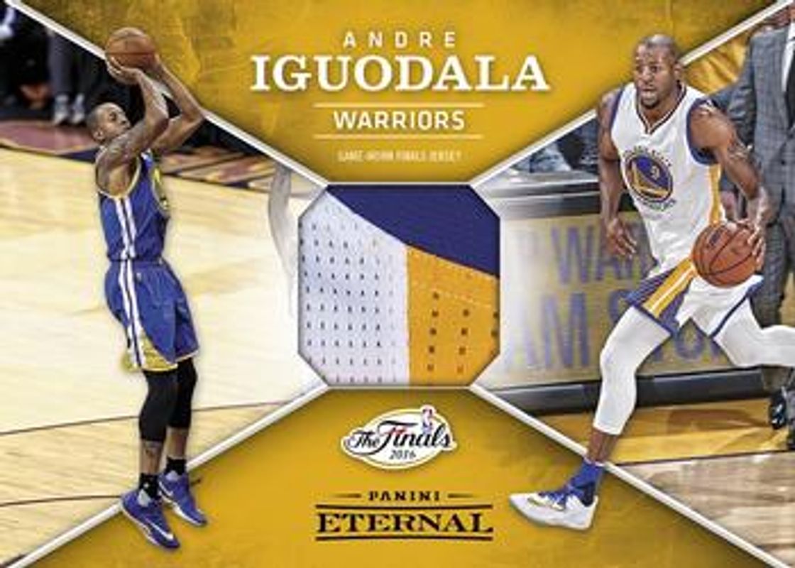 Andre Iguodala 2016 Panini Eternal #PE-AI1 Yellow /50 RAW