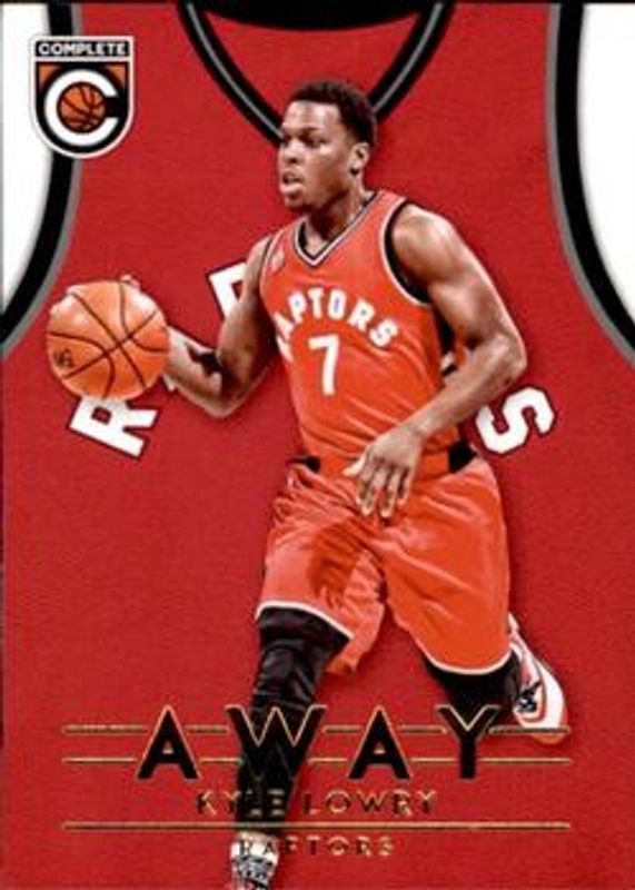 Kyle Lowry 2016 Panini Complete #16 Away RAW
