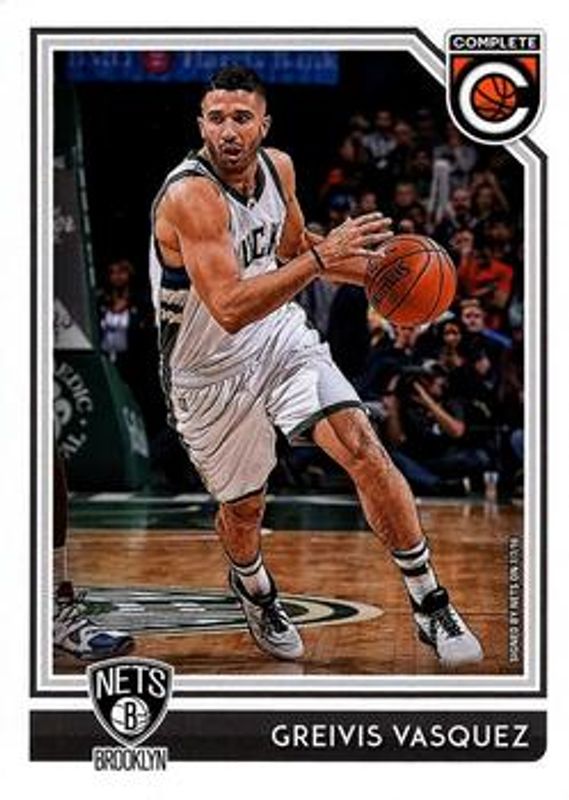 Greivis Vasquez 2016 Panini Complete #220 Base RAW