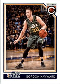 Gordon Hayward 2016 Panini Complete #138 Base Price Guide
