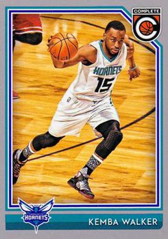Kemba Walker 2016 Complete #127 Silver RAW