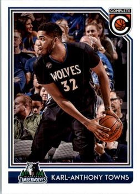 Karl-Anthony Towns 2016 Panini Complete #353 Base RAW