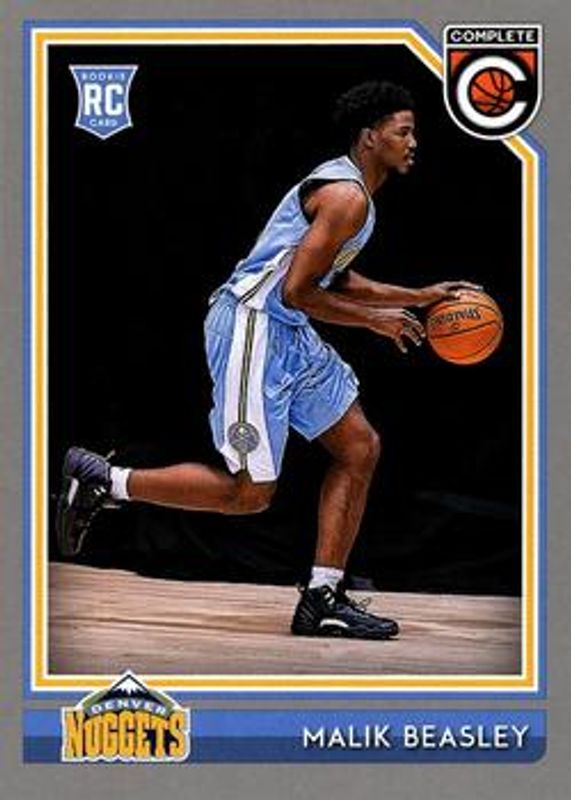 Malik Beasley 2016 Complete #223 Silver Rookie RAW
