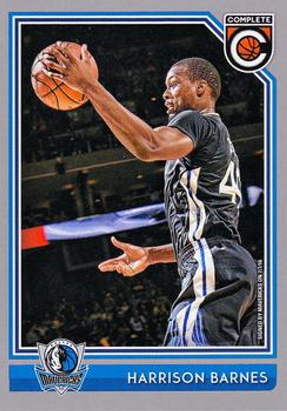 Harrison Barnes 2016 Panini Complete #196 Silver RAW