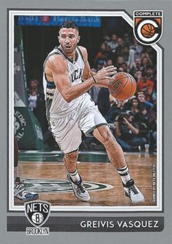 Greivis Vasquez 2016 Panini Complete #220 Silver RAW