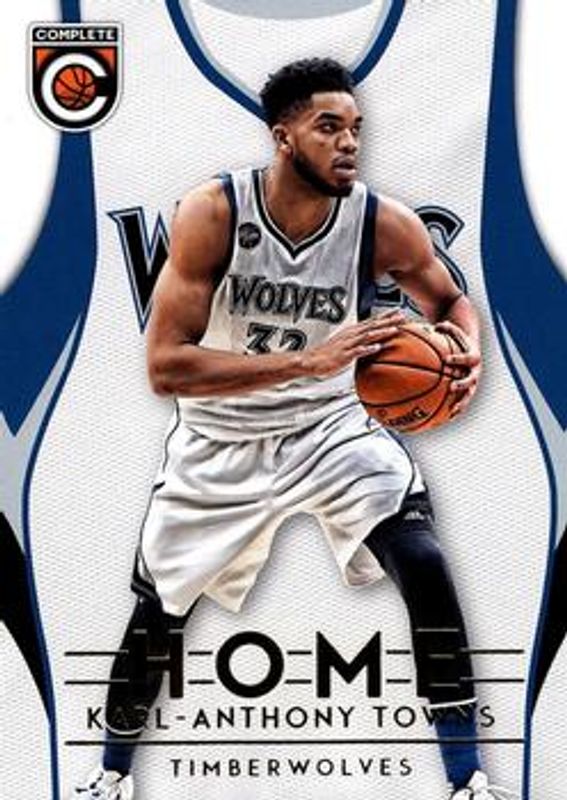 Karl-Anthony Towns 2016 Panini Complete #17 Home RAW