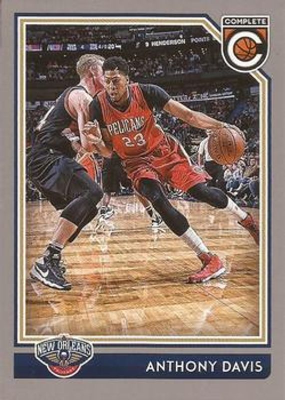 Anthony Davis 2016 Panini Complete #252 Silver RAW