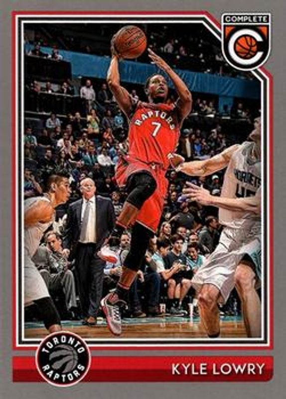 Kyle Lowry 2016 Panini Complete #281 Silver RAW