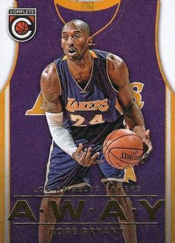 Kobe Bryant 2015 Panini Complete #34 Away RAW