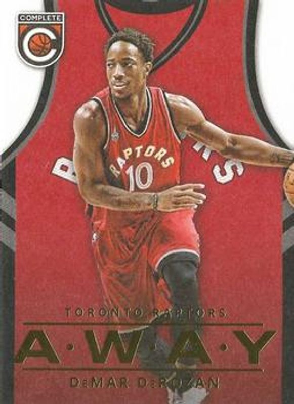 DeMar DeRozan 2015 Panini Complete #19 Away RAW