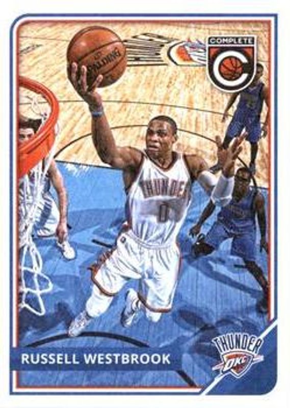 Russell Westbrook 2015 Panini Complete #113 Base RAW