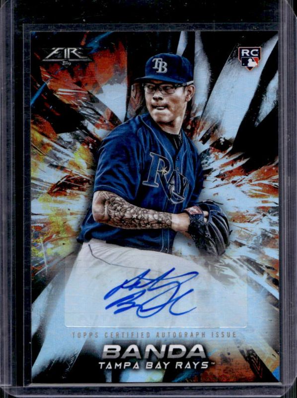 2018 Topps Fire #FA-AB Fire Autographs