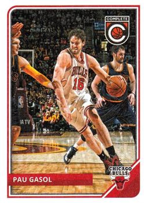 Pau Gasol 2015 Panini Complete #124 Base RAW