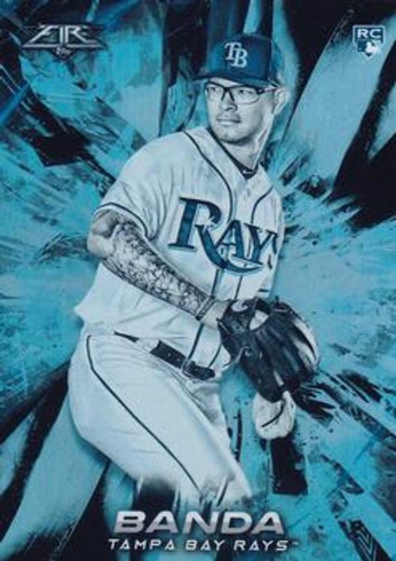 2018 Topps Fire #36 Blue Chip
