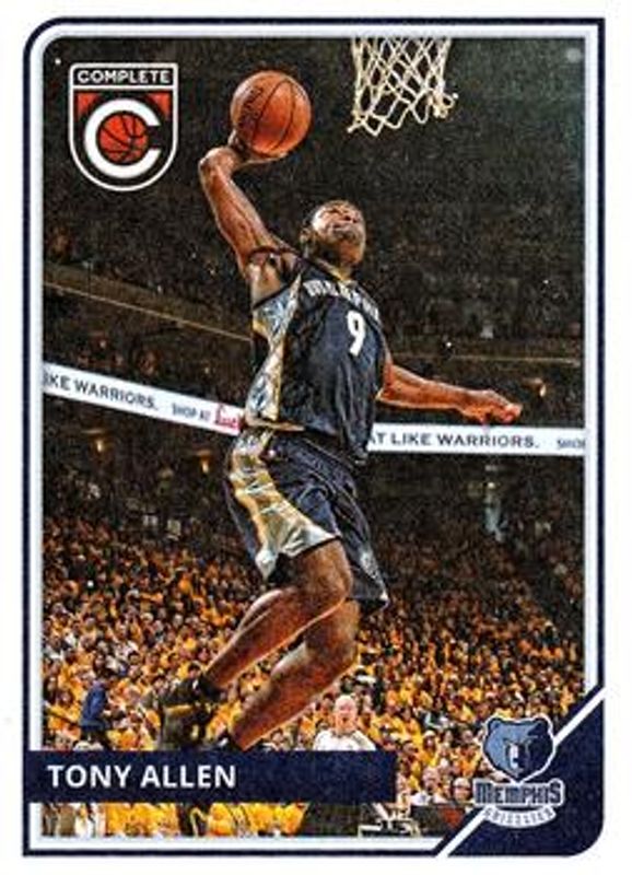 Tony Allen 2015 Panini Complete #204 Base RAW