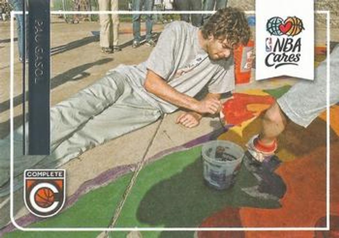 Pau Gasol 2015 Panini Complete #15 NBA Cares RAW