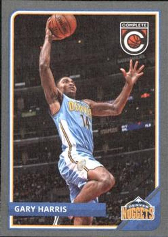Gary Harris 2015 Complete #102 Silver RAW