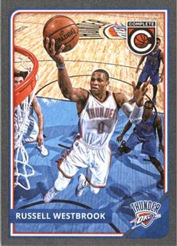 Russell Westbrook 2015 Panini Complete #113 Silver RAW