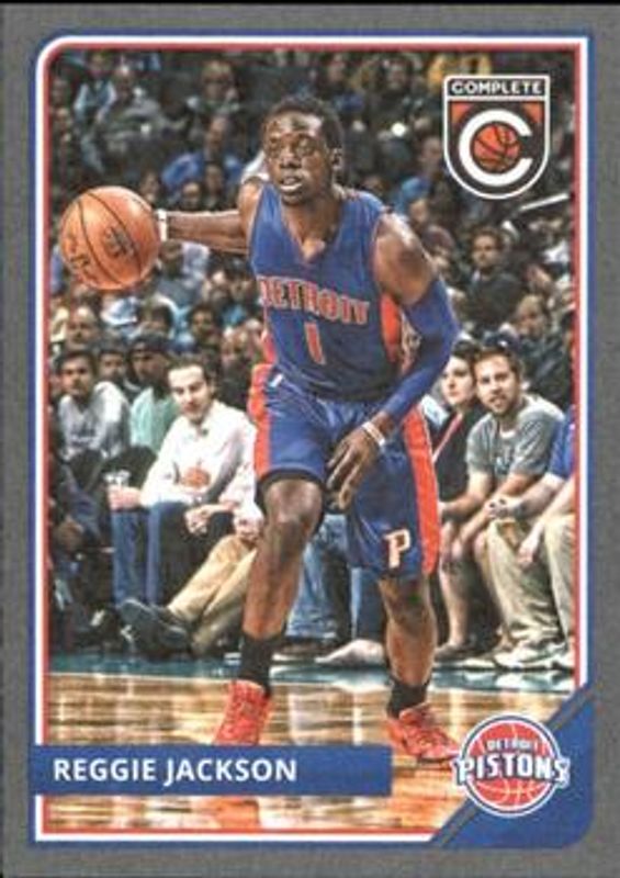 Reggie Jackson (NBA) 2015 Panini Complete #199 Silver RAW