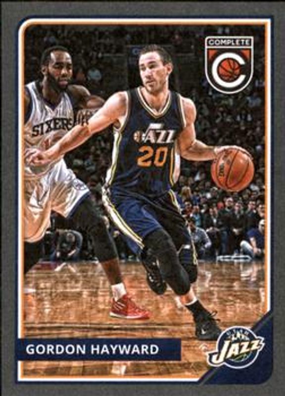 Gordon Hayward 2015 Panini Complete #215 Silver RAW