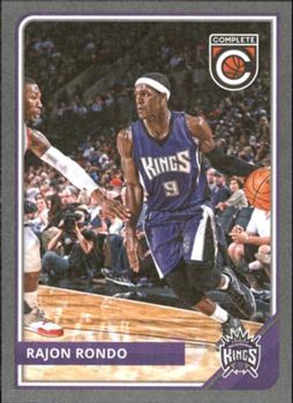 Rajon Rondo 2015 Panini Complete #189 Silver RAW