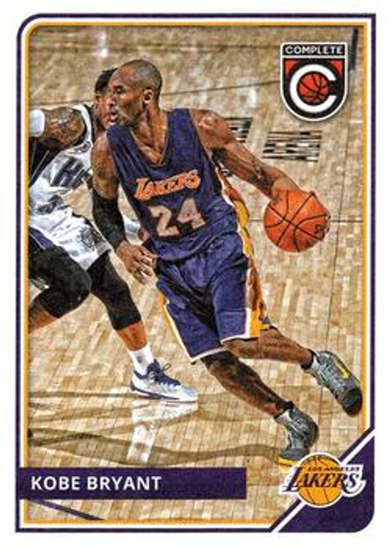 Kobe Bryant 2015 Panini Complete #155 Base RAW