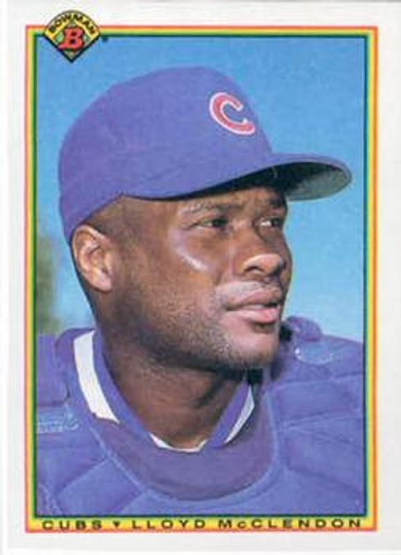 Lloyd McClendon 1990 Bowman #36 Base RAW