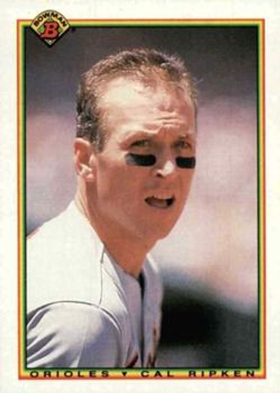Cal Ripken Jr. 1990 Bowman #255 Base RAW