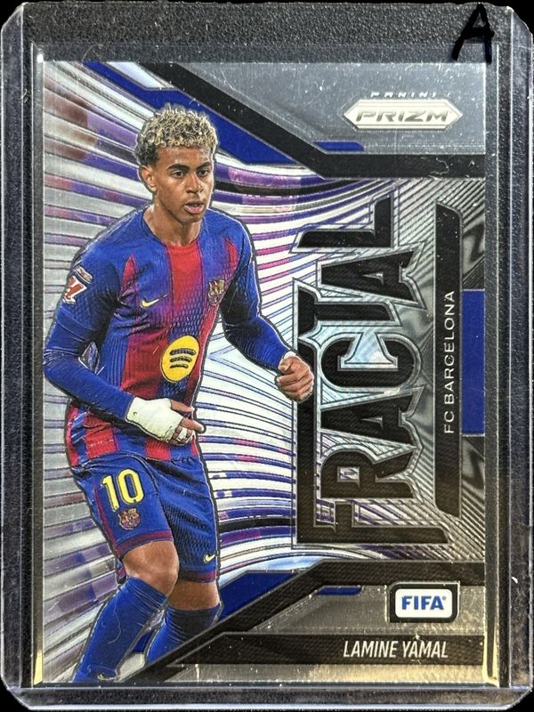 Lamine Yamal 2025 Prizm FIFA #21 Fractal Price Guide - Sports Card