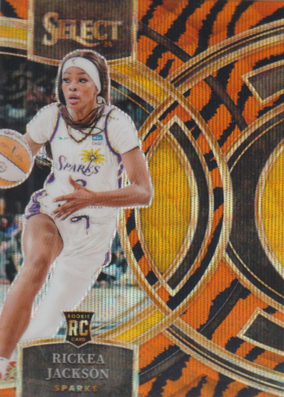 Rickea Jackson 2024 Select WNBA #127 Premier Level Tiger /(SSP) Rookie RAW