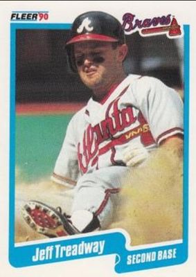 1990 Fleer #598 Base